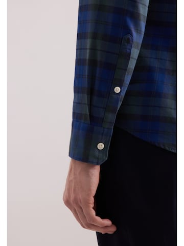 SEIDENSTICKER Slim fit Overhemd in Blauw