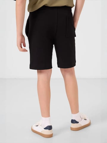regular Pantaloni 'TOMMY Jugend-Shorts Mit Normaler Passform Mittlerer Taille' di Tommy Life in nero
