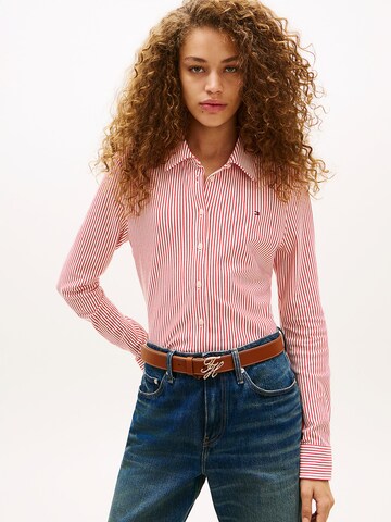 TOMMY HILFIGER Bluse '1985' in Rot: Vorderseite