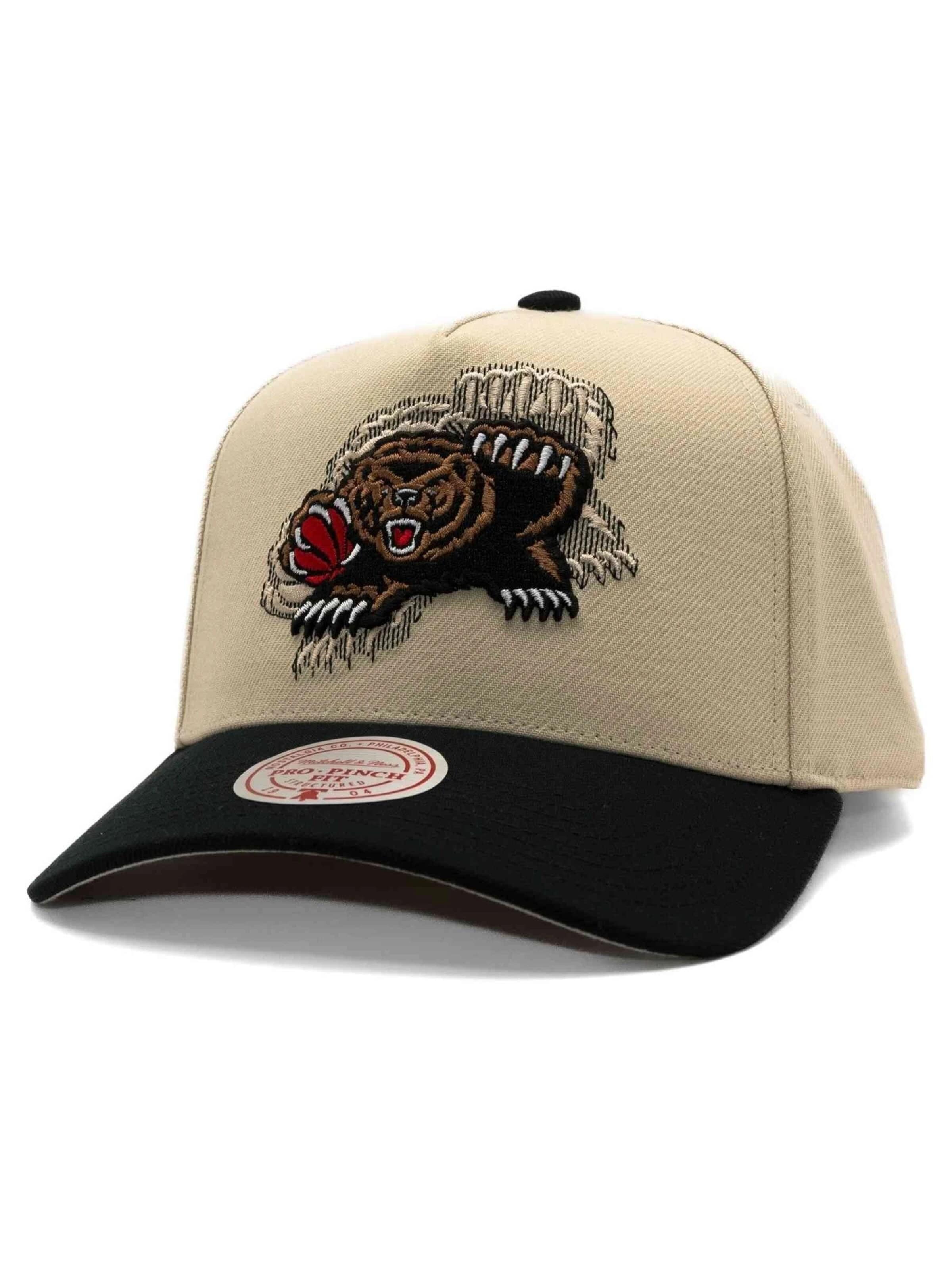 Mitchell & Ness Pet in Beige: voorkant