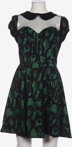 Hell Bunny Dress in L in Black: front