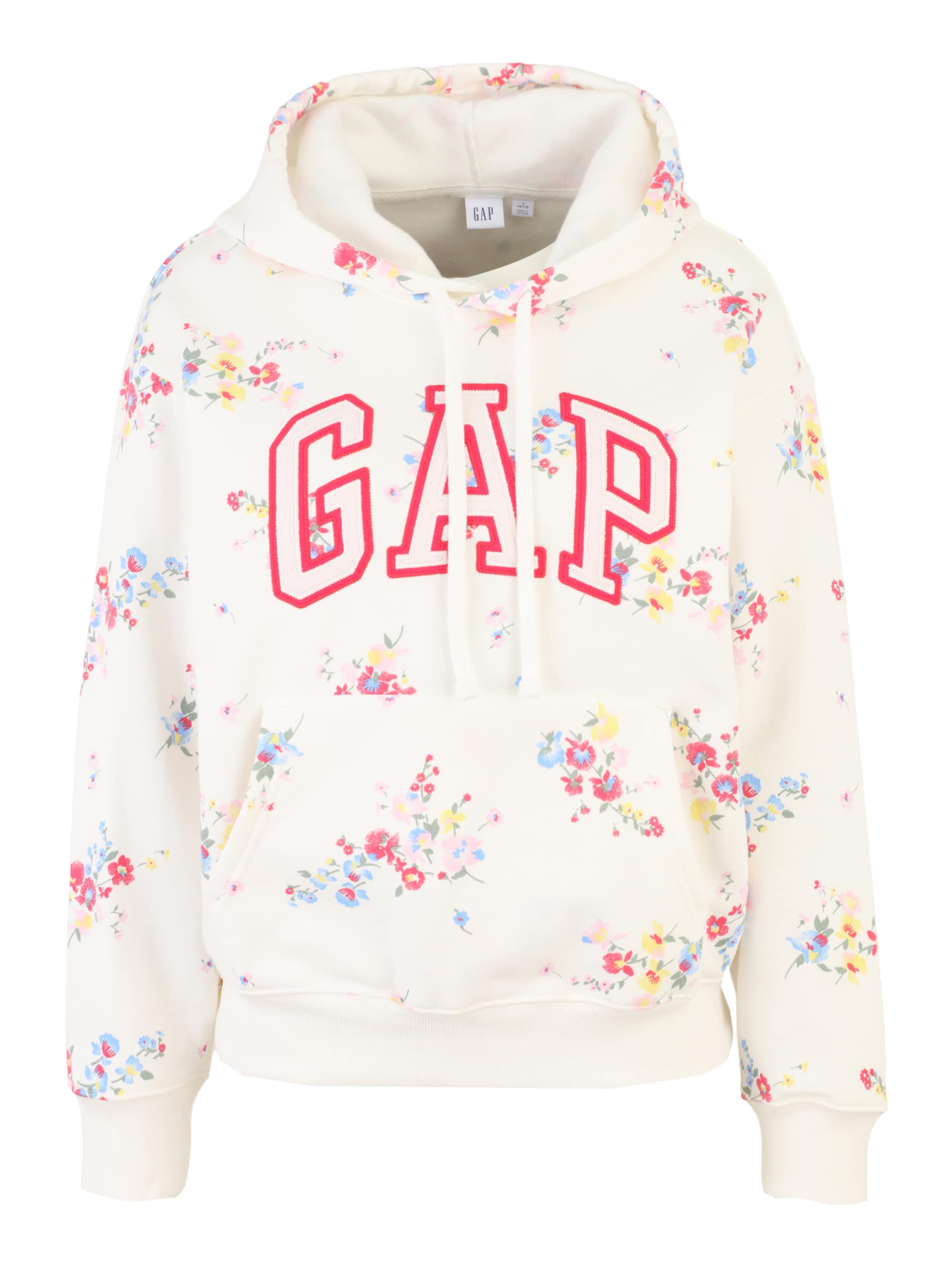 Felpa 'HERITAGE' di Gap Petite in bianco: frontale