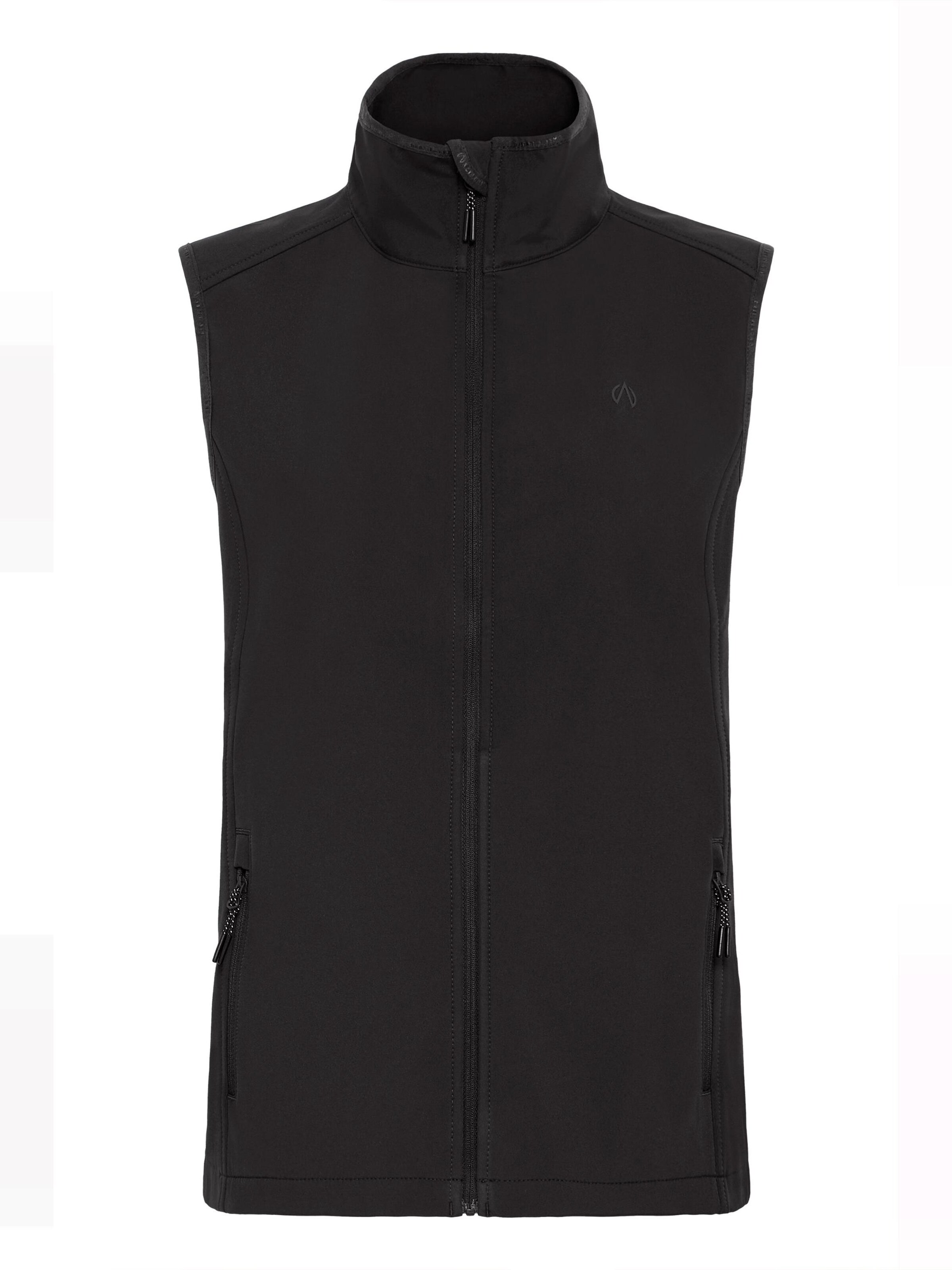 North Bend Vest 'Lany' in Black: front