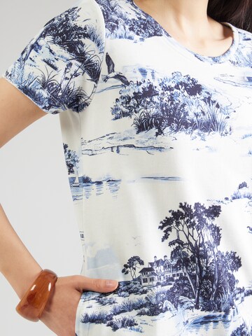 mėlyna monari Suknelė