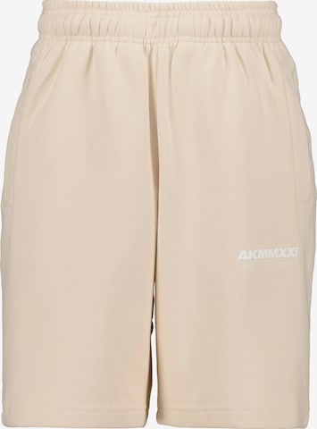 Loosefit Pantaloni 'MarsAK A' di alife & kickin in beige: frontale