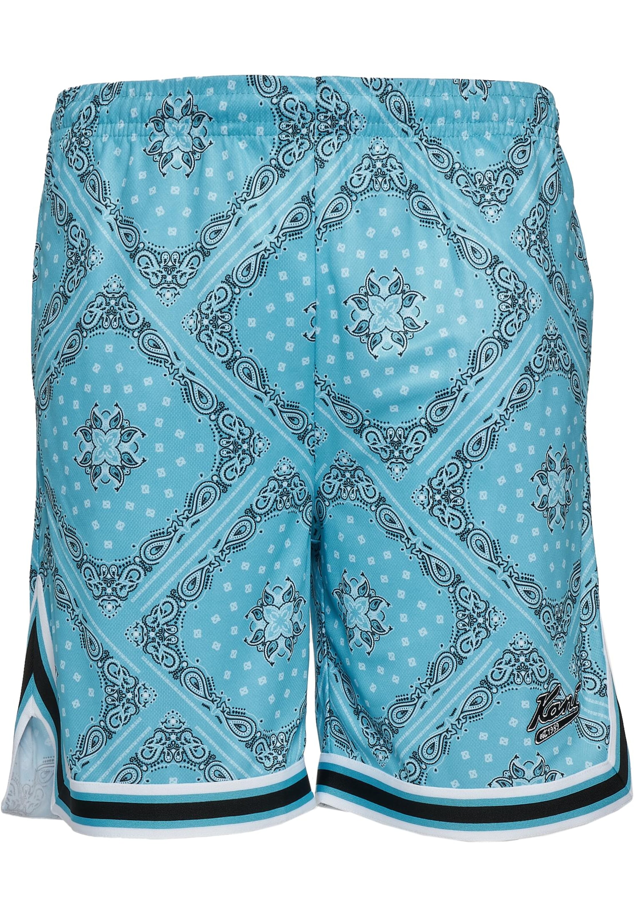 Karl Kani Loose fit Trousers in Blue: front