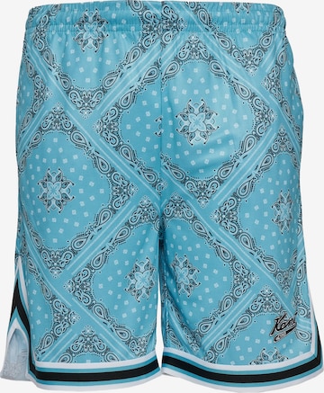 Karl Kani Loosefit Shorts in Blau: predná strana