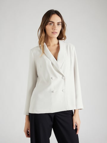 Blazer River Island en blanc : devant