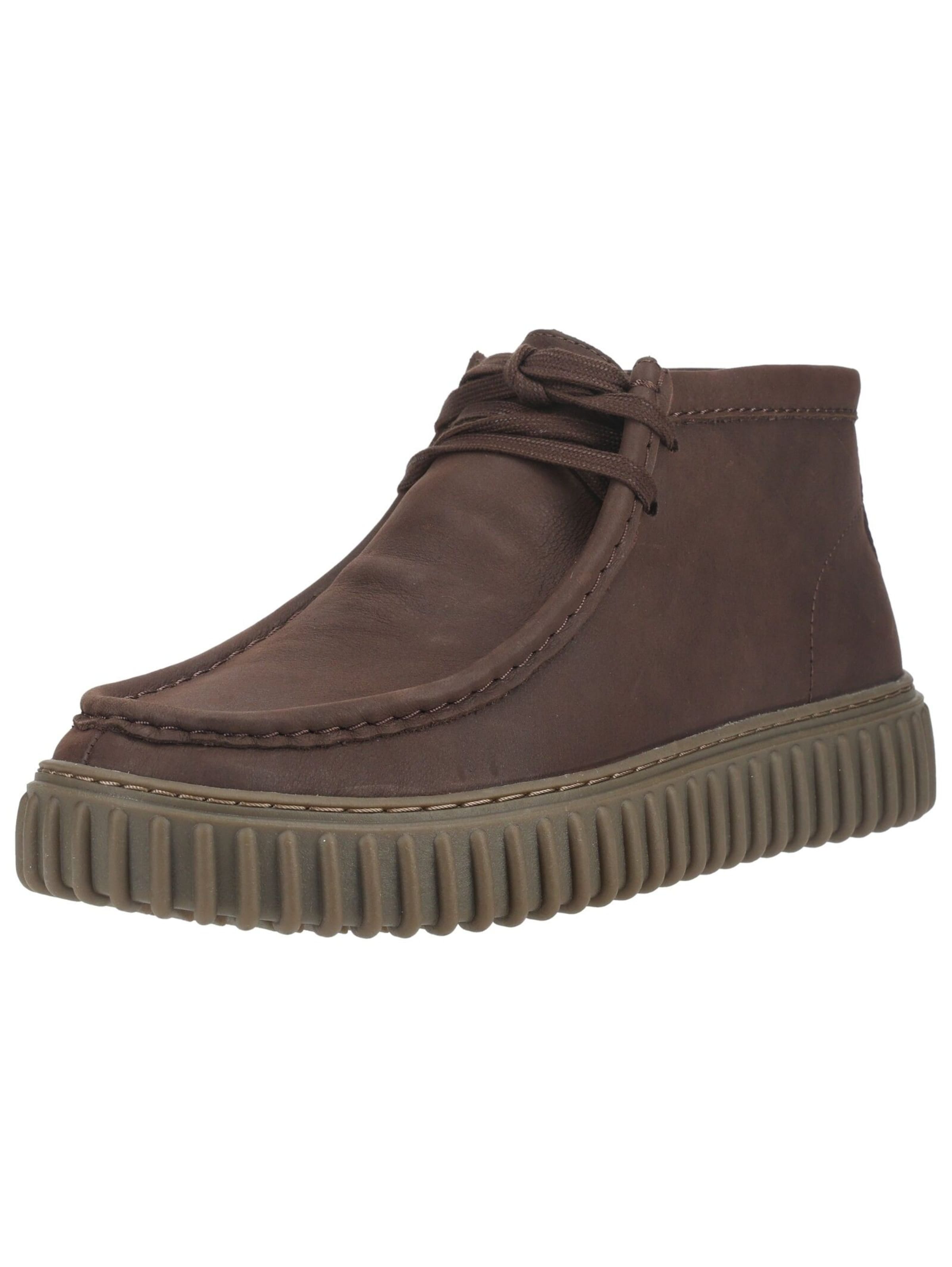 Boots chukka di CLARKS in marrone: frontale