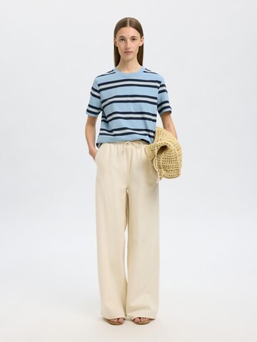 SELECTED - Camiseta en azul