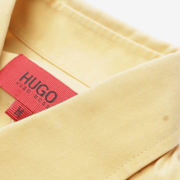 HUGO Red Button Up Shirt in M in Yellow