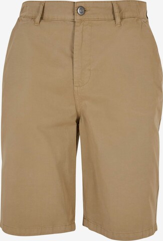 Urban Classics Regular Chino Pants in Beige: front