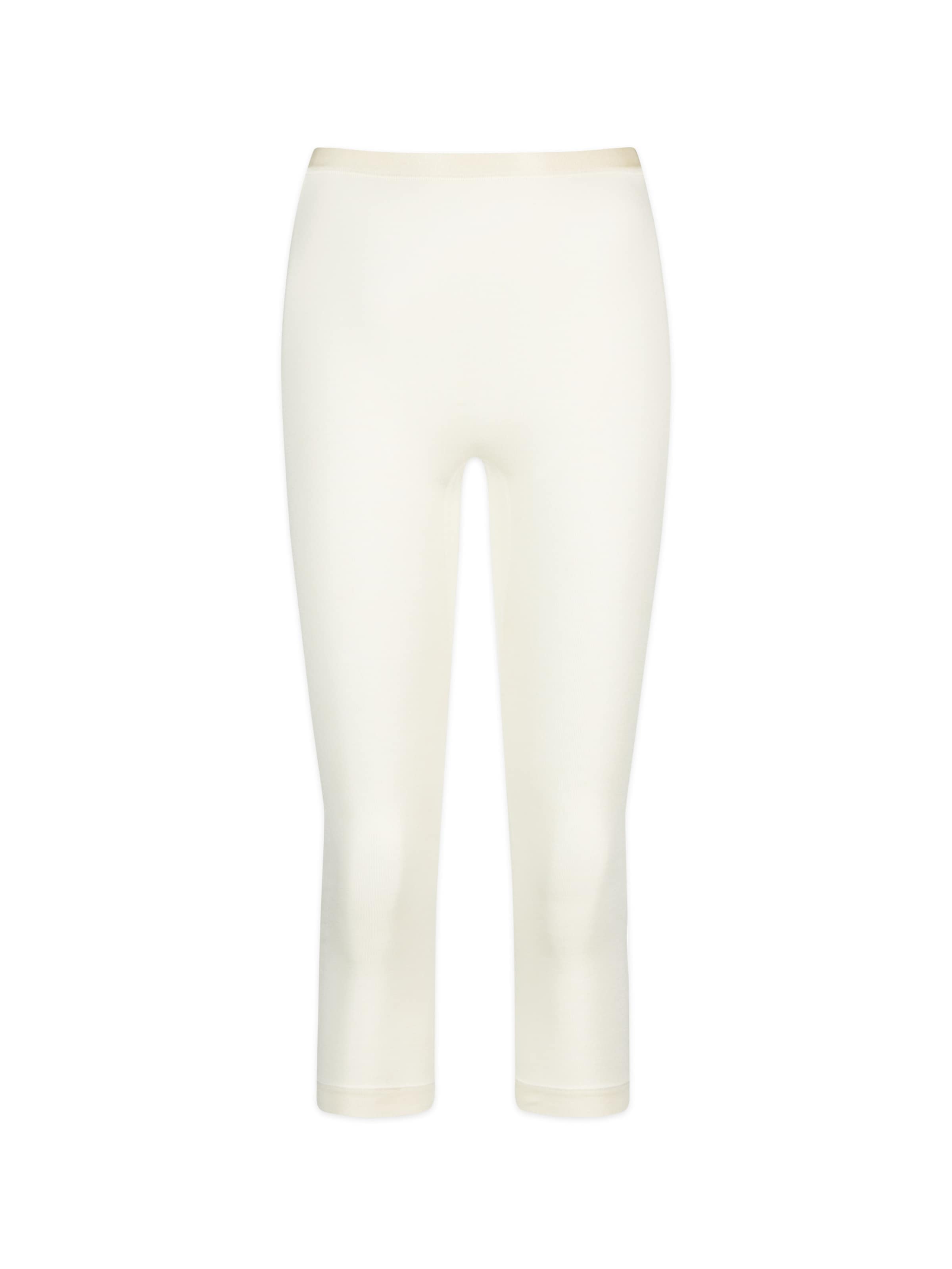 Mey Regular Leggings 'Wool&Silk' in Weiß