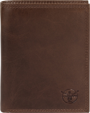 CHIEMSEE Portemonnaie 'Chiemsee Geldbörse' in Braun: Vorderseite