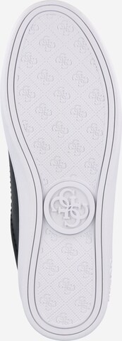 GUESS Sneakers laag 'BECKIE' in Zwart