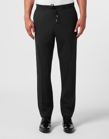 Regular Pantalon Philipp Plein en noir : devant