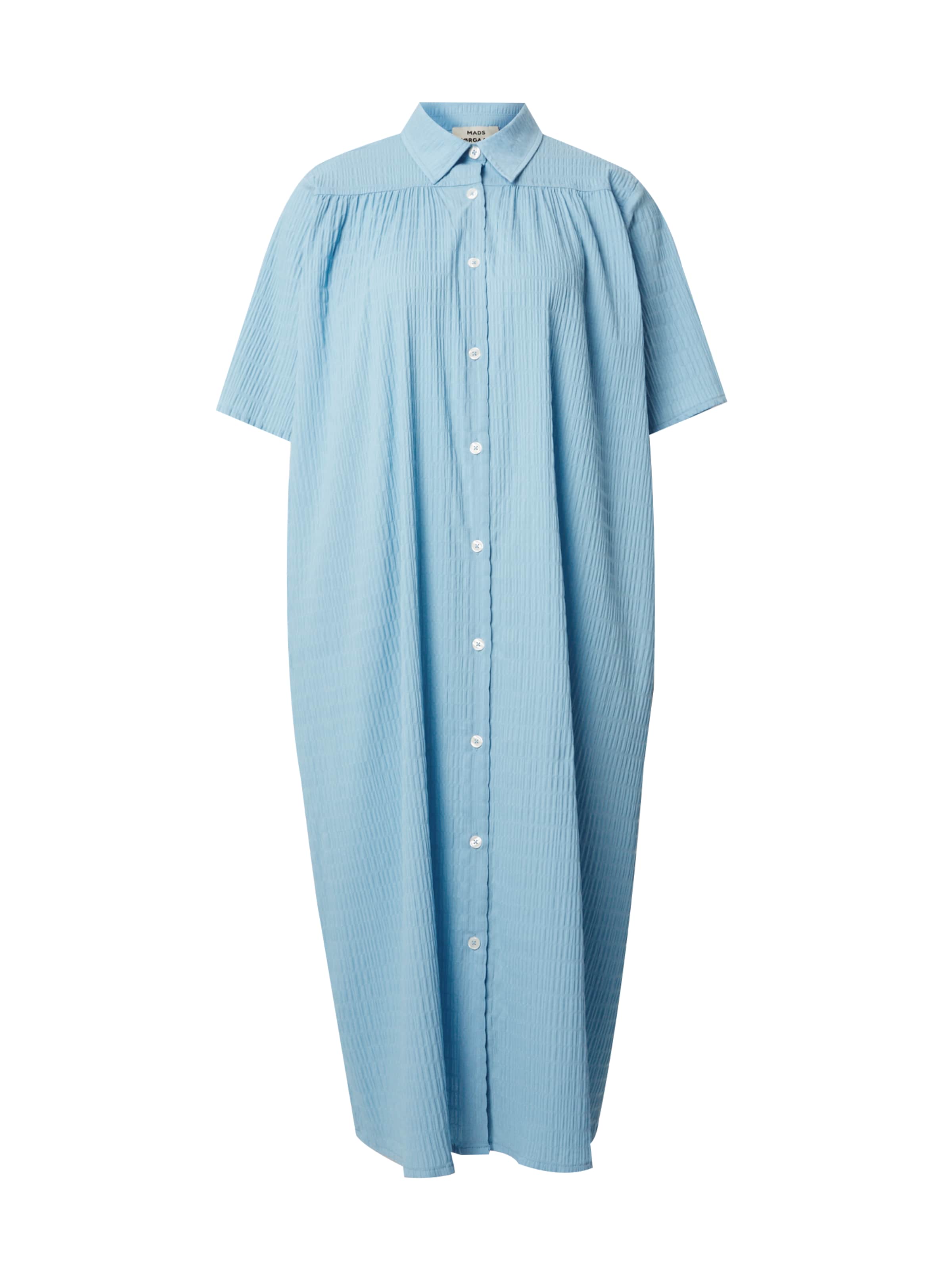 Rochie tip bluză 'Canaria' MADS NORGAARD COPENHAGEN pe albastru deschis, Vizualizare produs