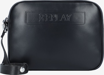 REPLAY Crossbody Bag in Black: front