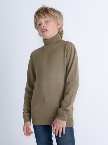Petrol Industries Sweater 'Waukega' in Green: front
