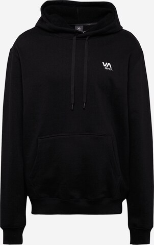 RVCA Sweatshirt 'ESSENTIAL' in Black: front