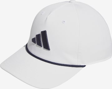 ADIDAS PERFORMANCE Athletic Cap 'Tour' in White: front