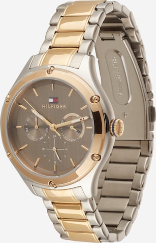 TOMMY HILFIGER Analog klocka i silver: framsida