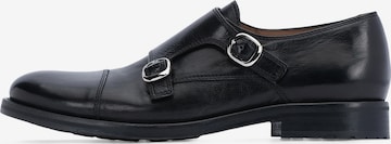 LOTTUSSE Classic Flats 'Orwell' in Black: front