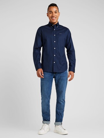GANT Regular Fit Hemd in Blau