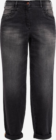 Recover Pants Jeans in Zwart: voorkant