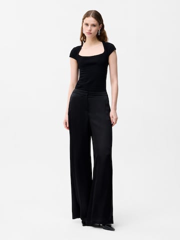 adl Loosefit Broek in Zwart: voorkant