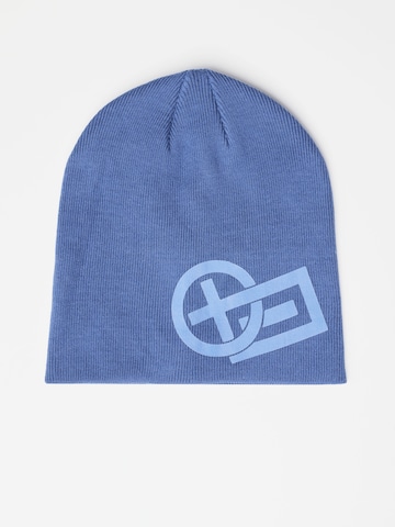 CHIEMSEE Mütze ' mit kontrastfarbenem Logoprint ' in Blau: Vorderseite