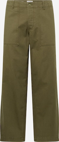 Pantalon 'BILL FATIGUE' JACK & JONES en vert : devant