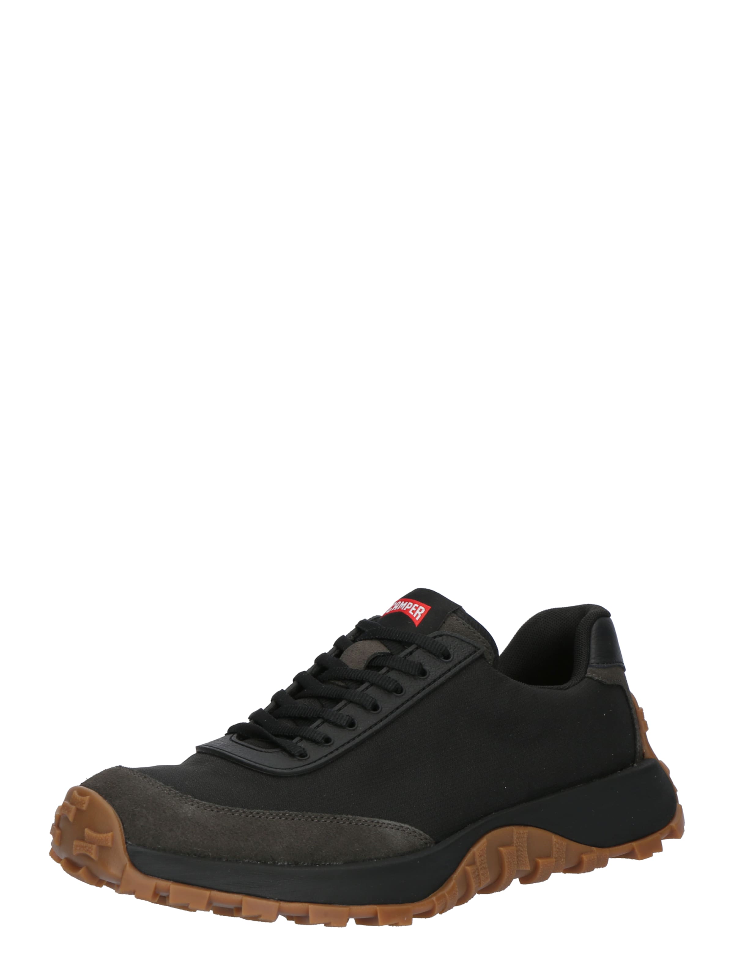 CAMPER Platform trainers 'Drift Trail' in Black: front