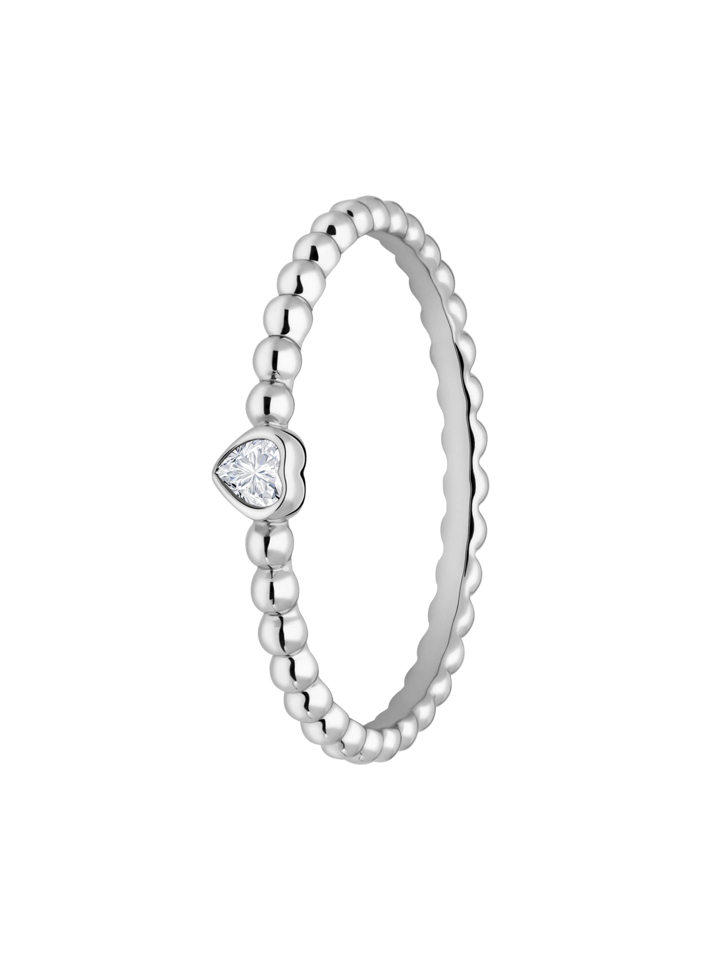 Lucardi Ring in Silber: Vorderseite