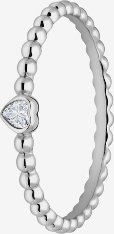 Lucardi Ring in Silber: Vorderseite