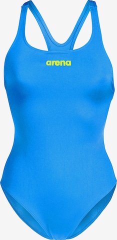 ARENA Swimsuit 'Team Pro Solid' in Blue: front