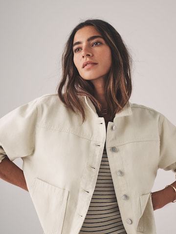 The Set Between-Season Jacket in Beige