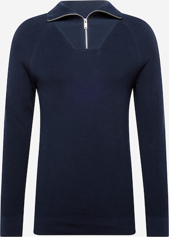 Matinique Sweater 'Blimey' in Blue: front