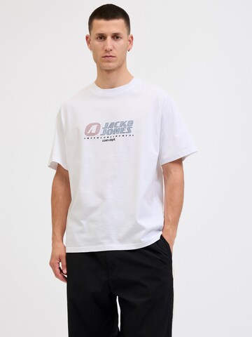 JACK & JONES Футболка 'JCOTIER' в Белый: спереди