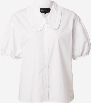 Birgitte Herskind - Blusa 'Irie' em branco: frente