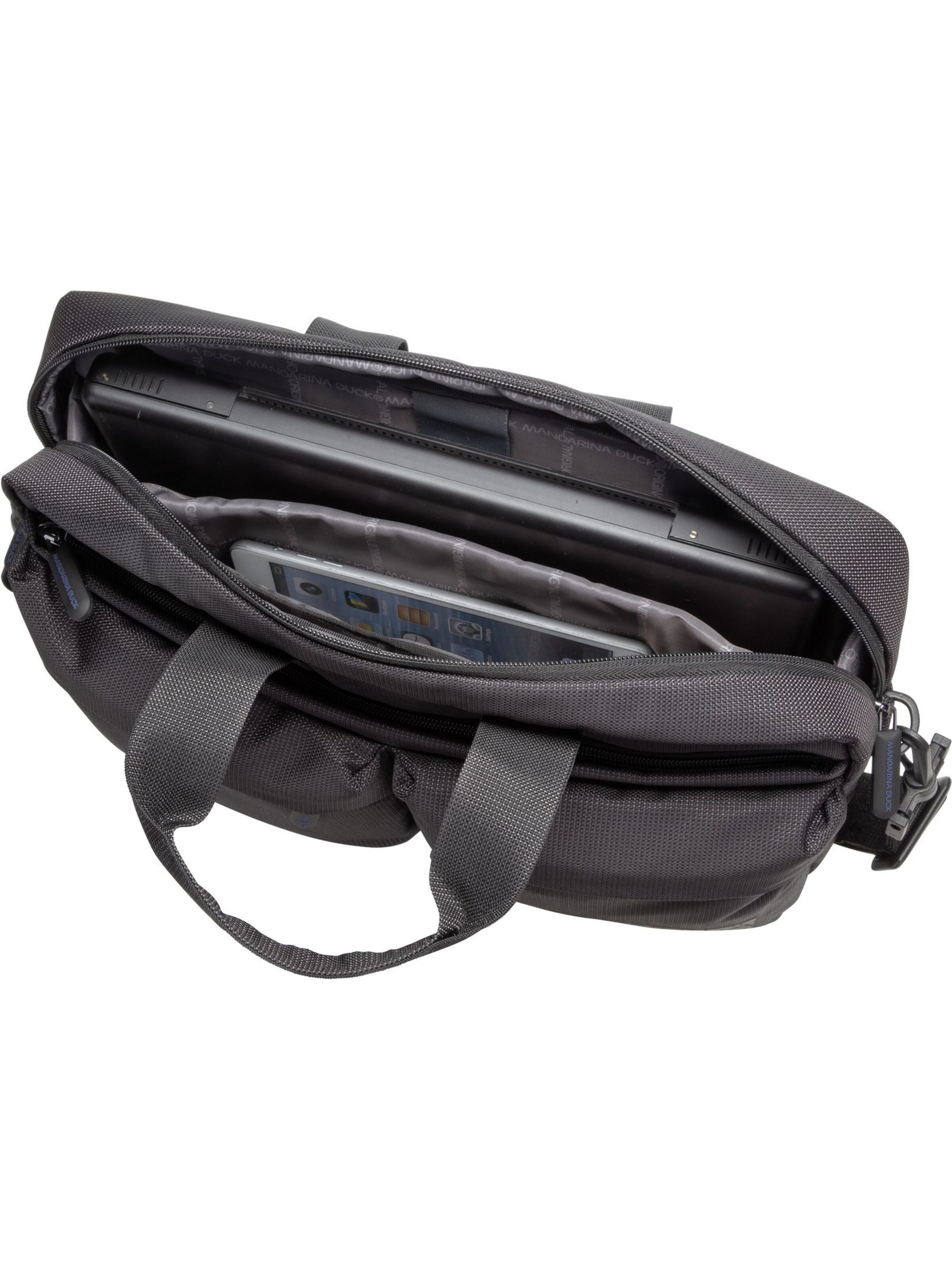 MANDARINA DUCK Document Bag 'District' in Black