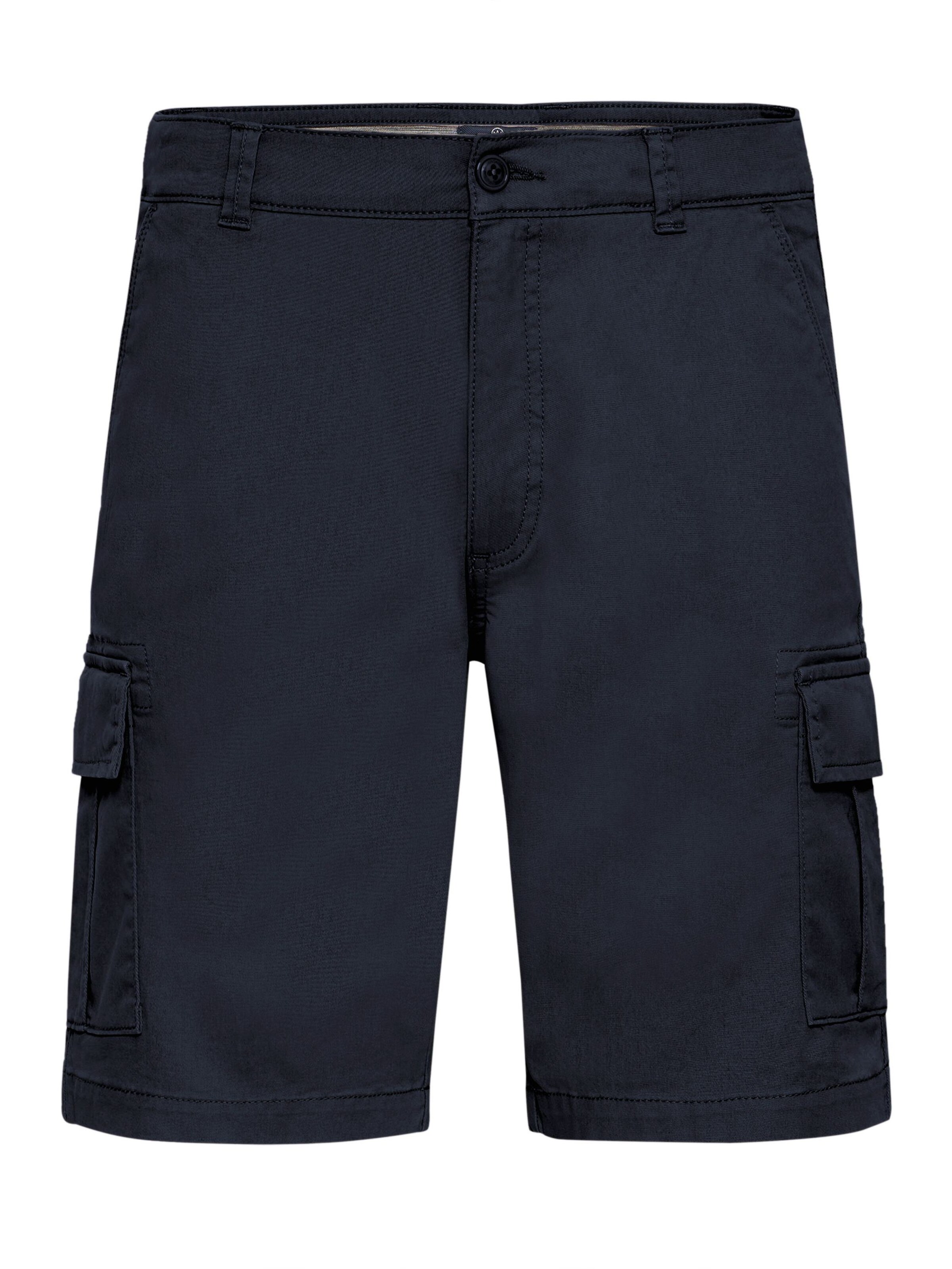 Regular Pantalon cargo 'Cummings' Kronstadt en bleu : devant