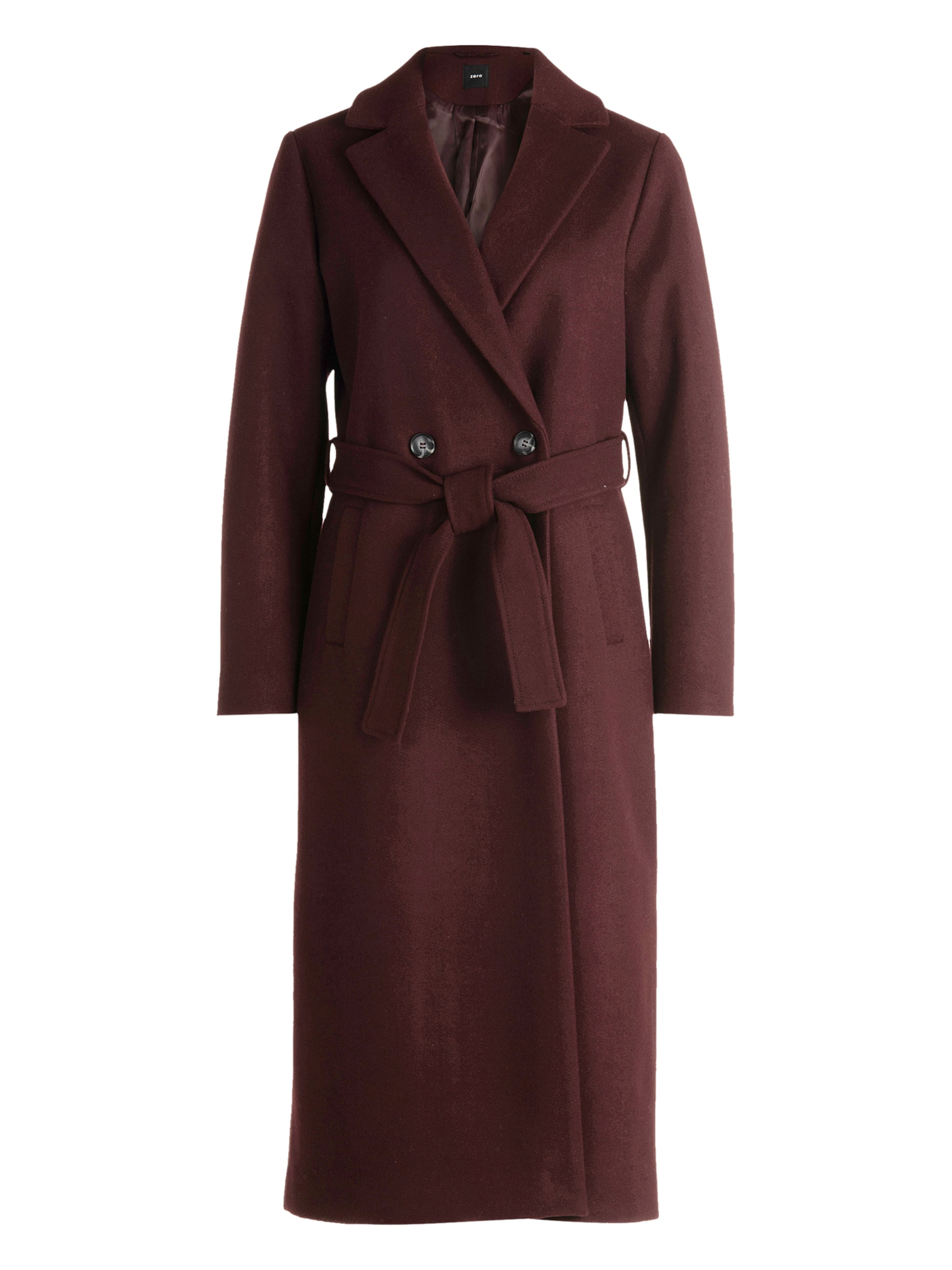 zero Mantel in Rot: Vorderseite