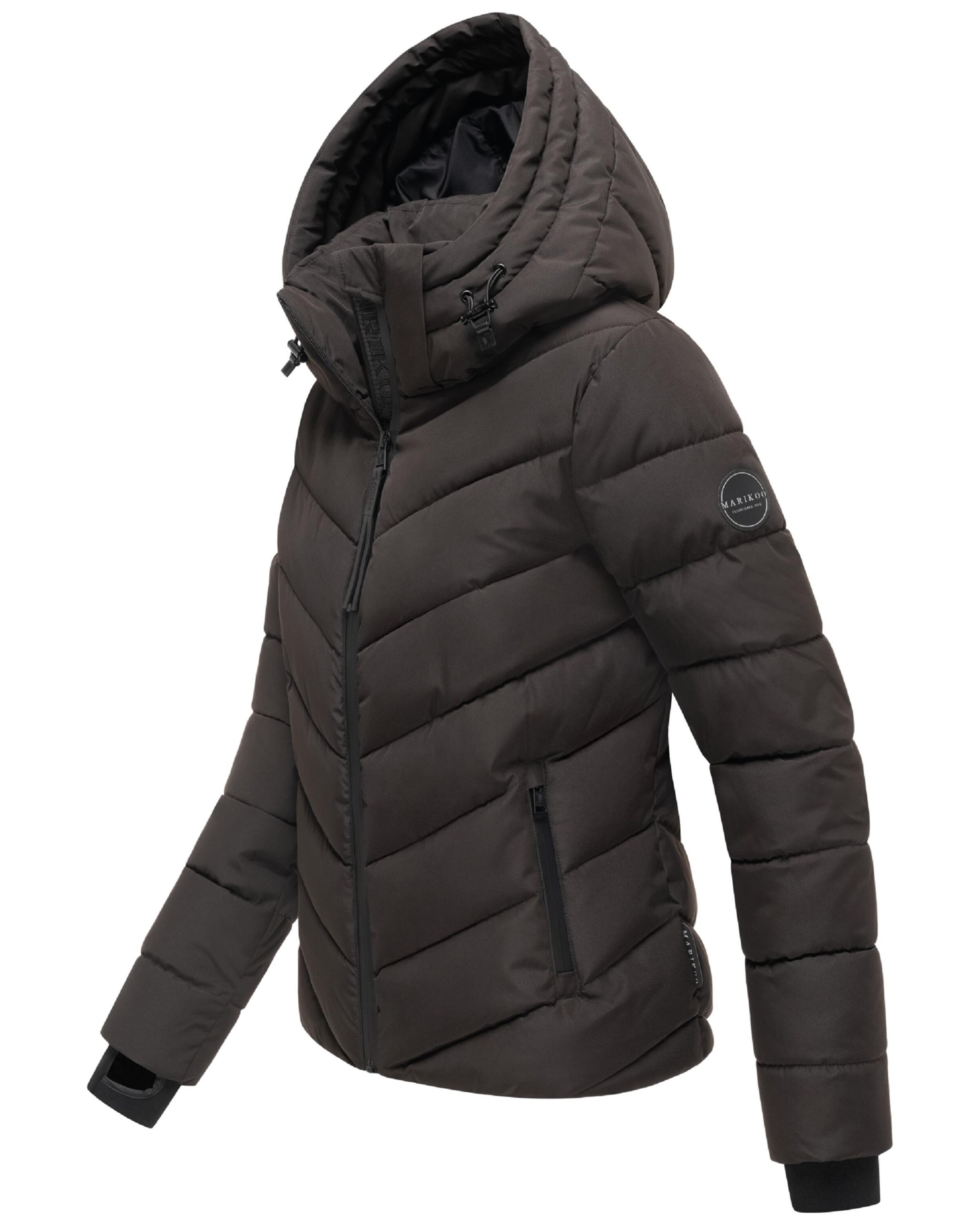 MARIKOO Winterjas 'Samuiaa XVI' in Bruin