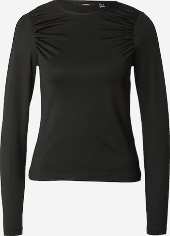 VERO MODA Shirt 'LAURA' in Schwarz: predná strana