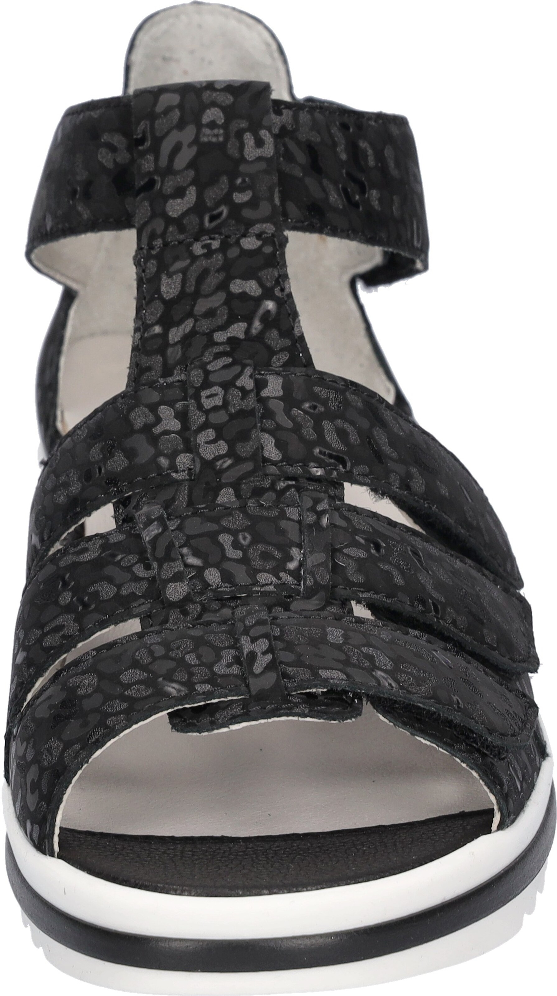 WALDLÄUFER Sandale in Schwarz