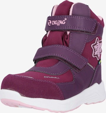 ZigZag Boots 'Stefian' in Purple: front