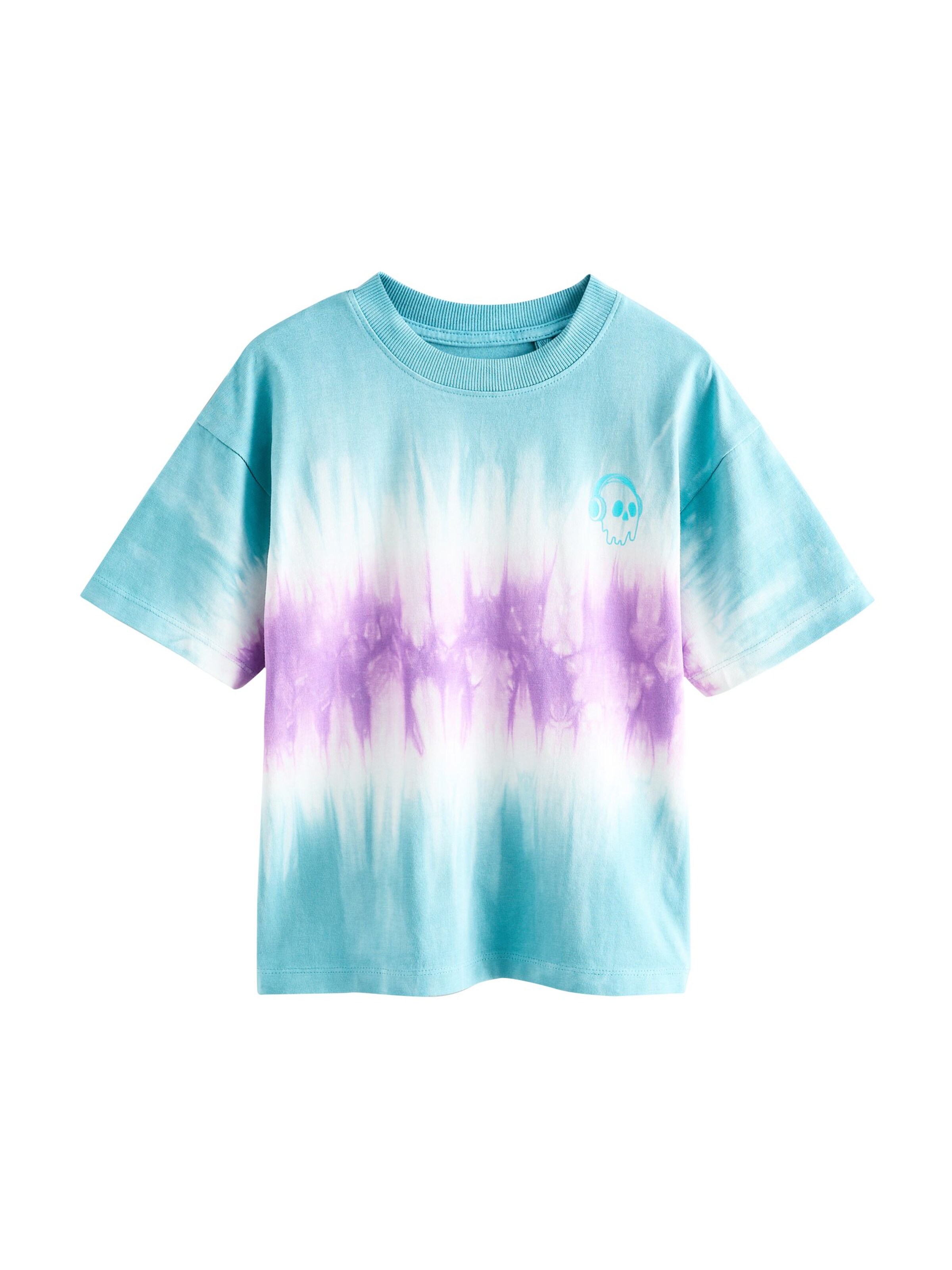 T-Shirt Next en bleu : devant