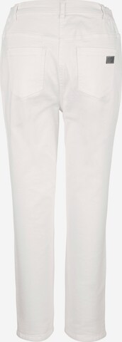 MIAMODA Slim fit Pants in White