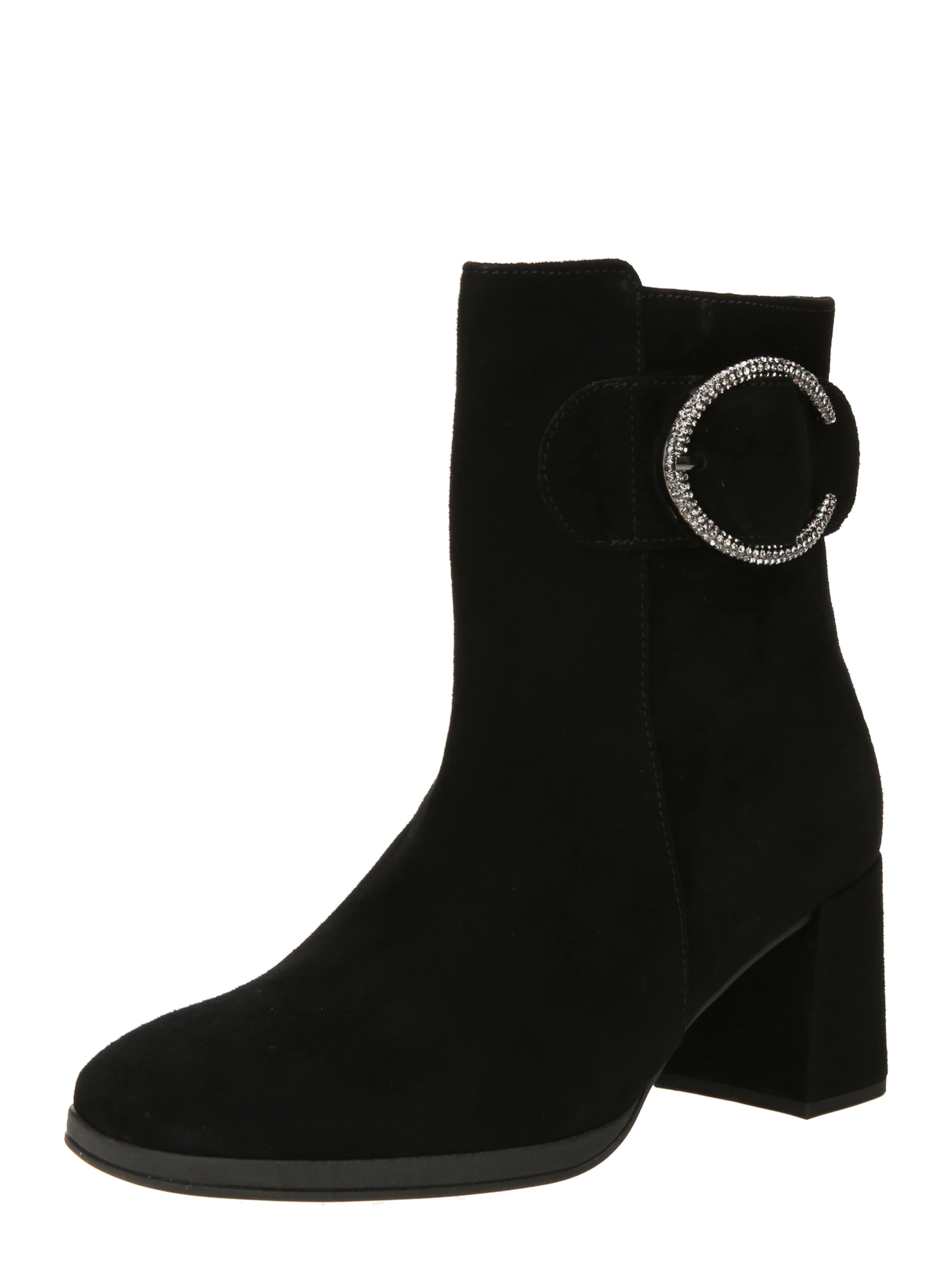 Botine de la GABOR pe negru: față